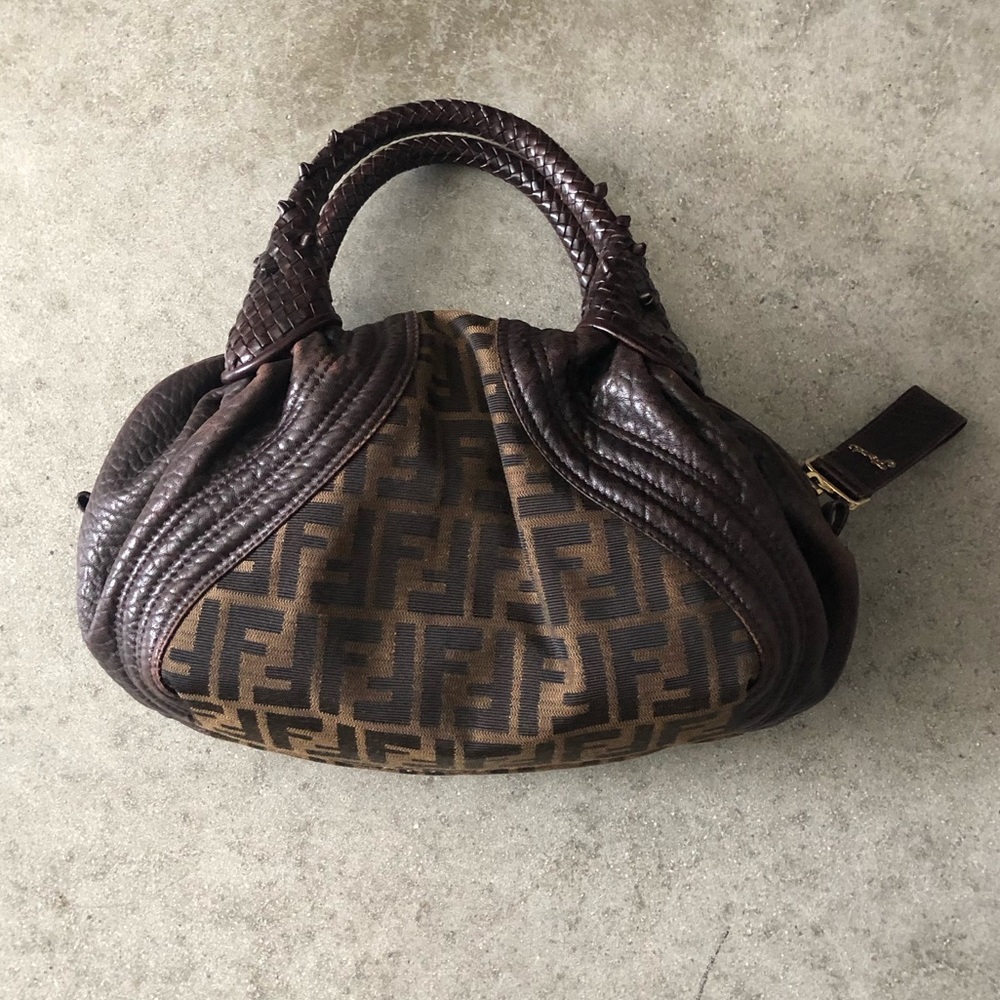 Fendi Zucca Spy bag small